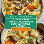 Russian Potato and Mushroom Soup Recipe