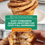 Easy Cinnamon Sugar Cruffins Recipe