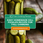Easy Homemade Canned Dill Pickles Recipe