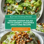 d with Crispy Chickpea Croutons (vegan!) Recipe