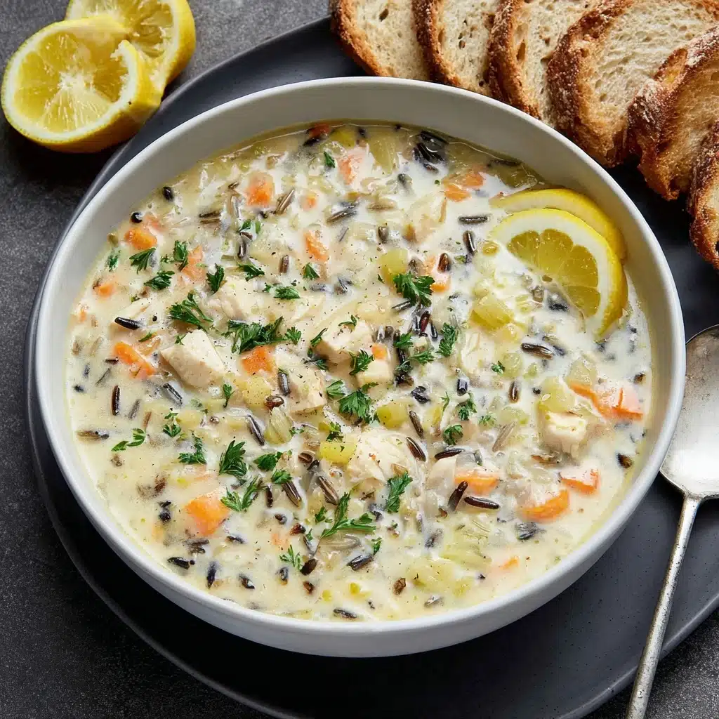 Creamy Chicken Wild Rice Soup Recipe - Recipe Image