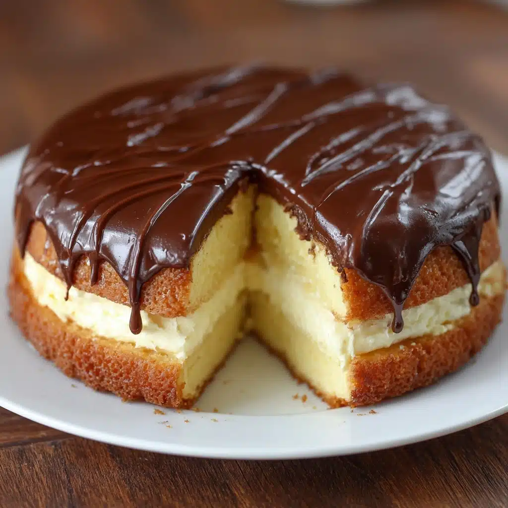 Boston Cream Pie Recipe - Recipe Image