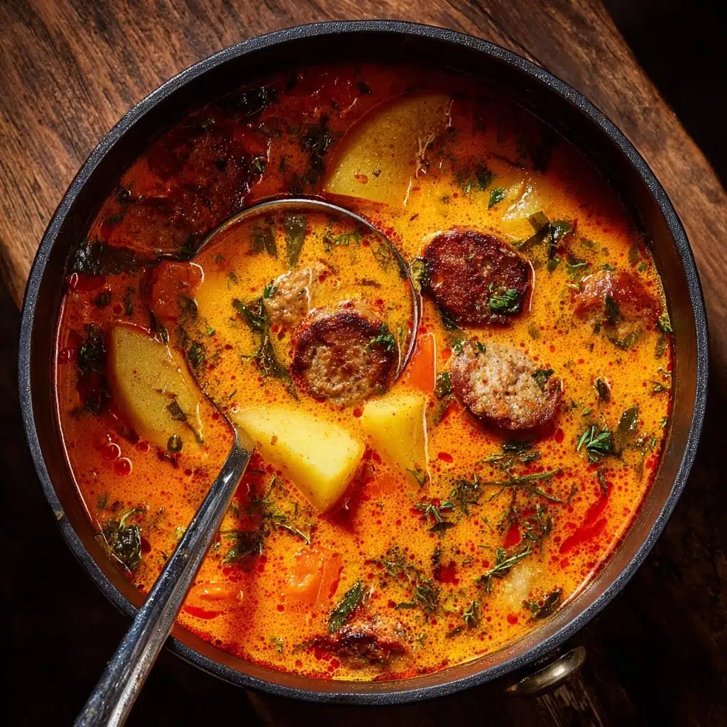 Spanish Potato Soup with Chorizo Recipe