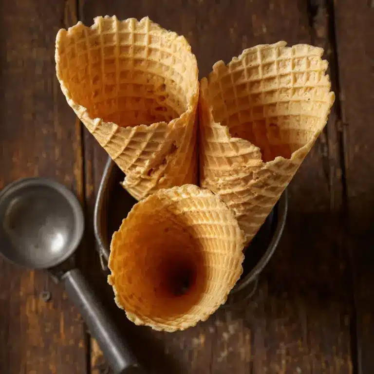 Waffle Cone Recipe Homemade Recipe