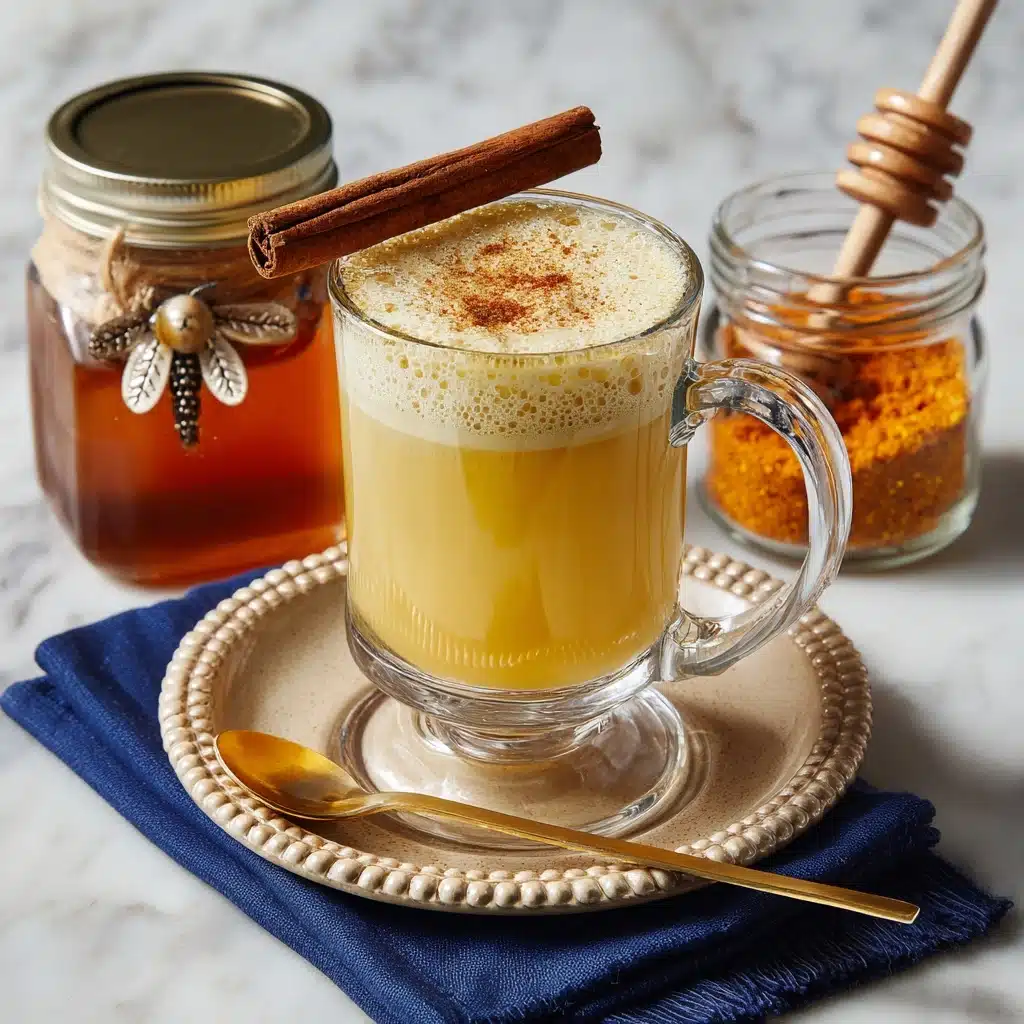 Warm Turmeric Cinnamon Milk Recipe - Recipe Image