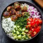 Greek Meatball Bowl Recipe
