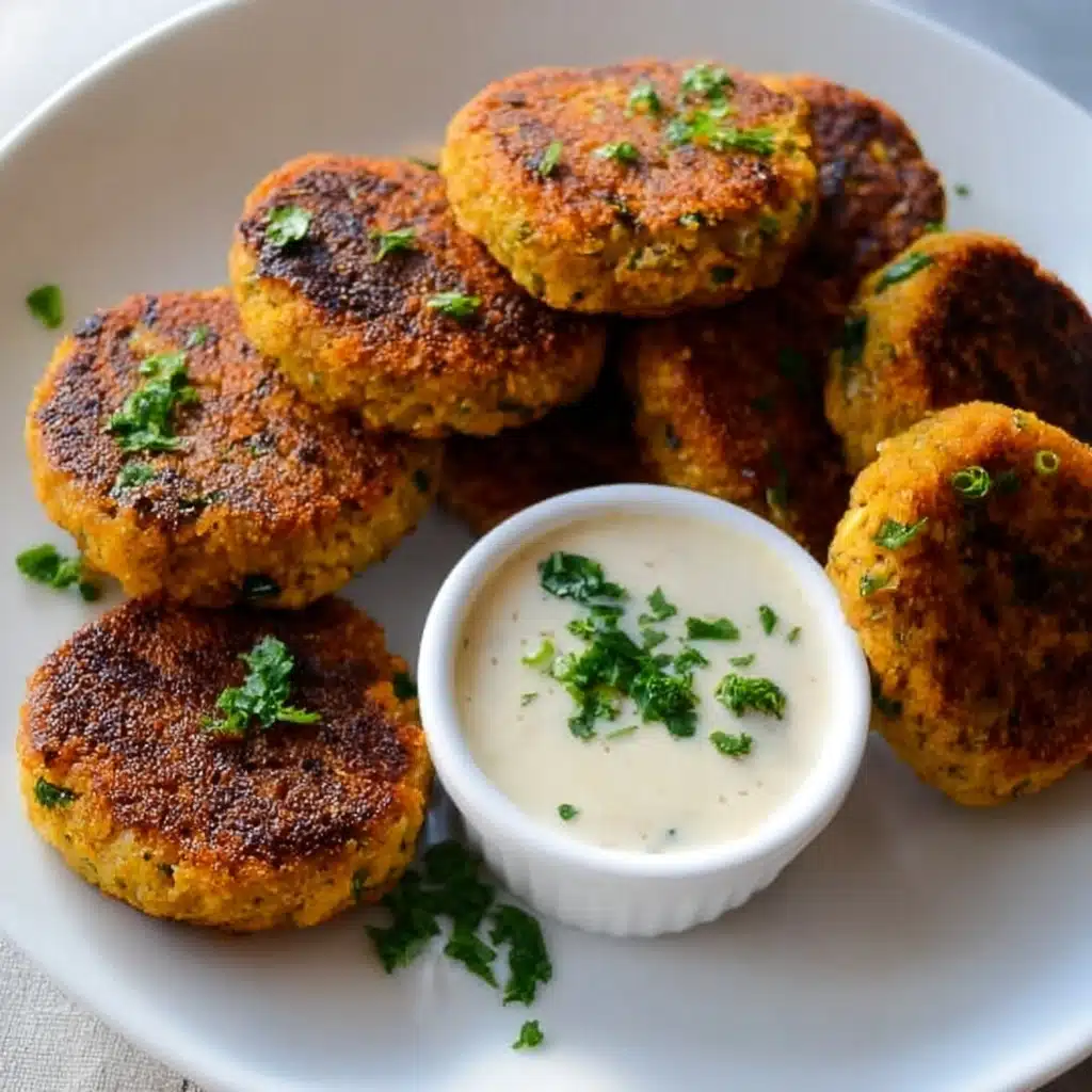 Chickpea Fritters Recipe - Recipe Image