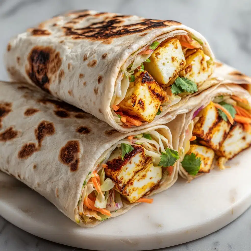 Sweet Chili Halloumi Wraps Recipe - Recipe Image