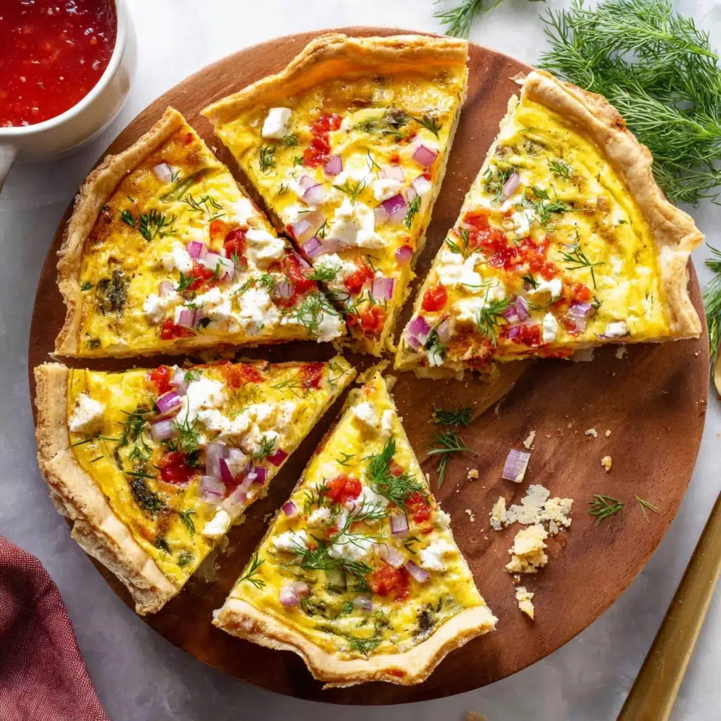 Tortilla Quiche Bake Recipe - Recipe Image