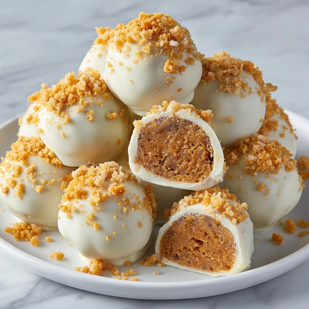 Easy No Bake Pumpkin Cheesecake Balls Recipe