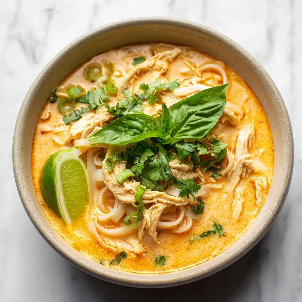 Easy Thai Chicken Curry Soup Recipe