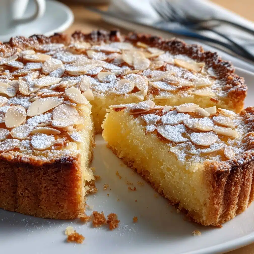 Italian Ricotta Almond Tar Recipe - Recipe Image