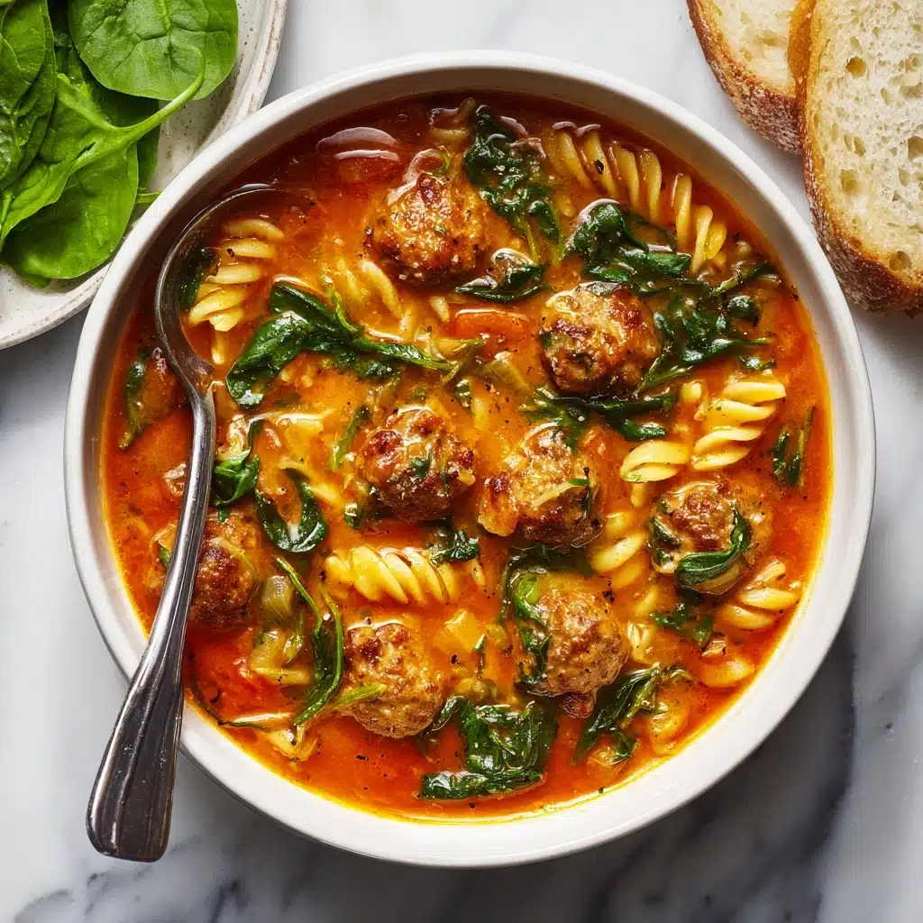 Italian Meatball Soup: Comfort in a Bowl Recipe - Recipe Image