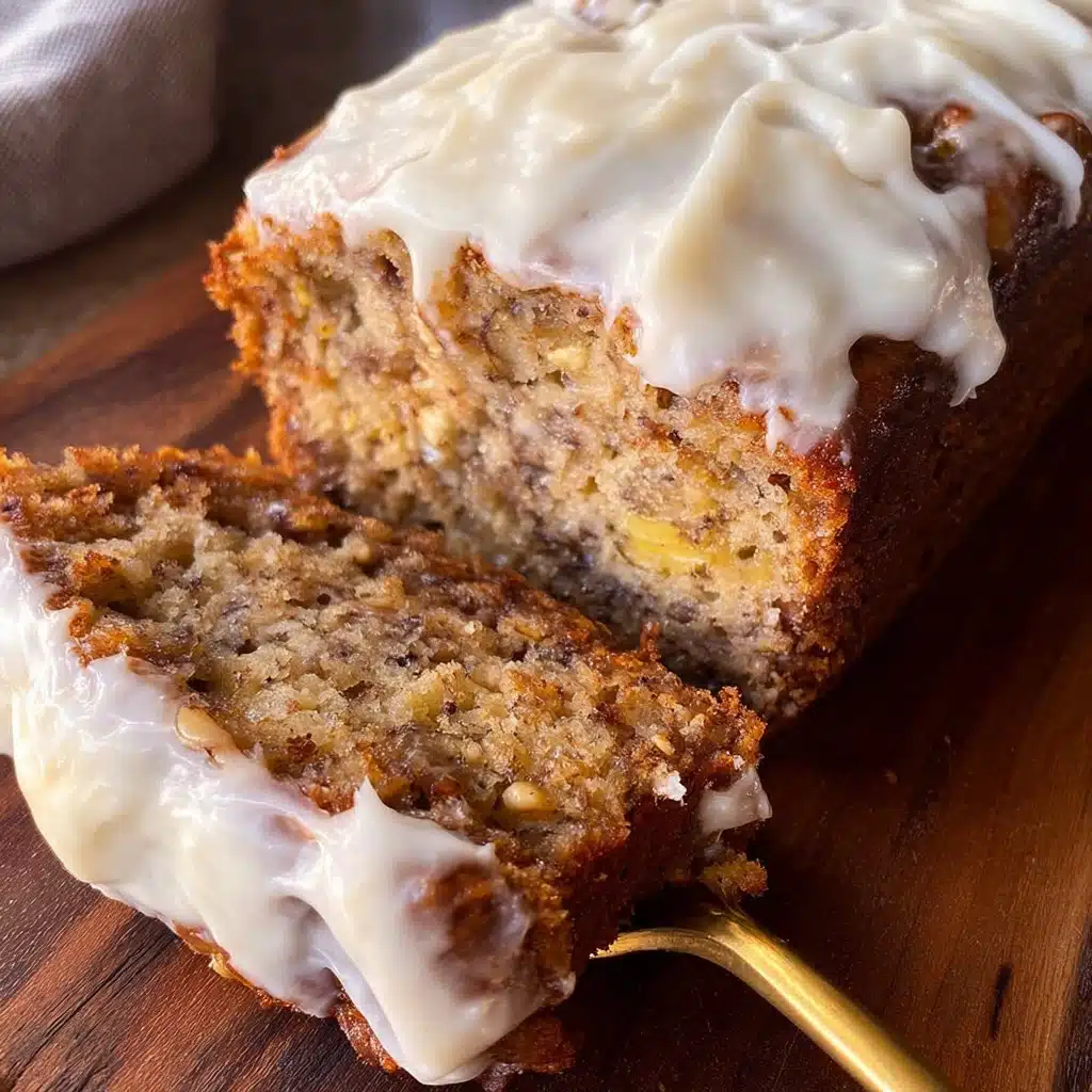 Cinnamon Roll Banana Bread Recipe - Recipe Image