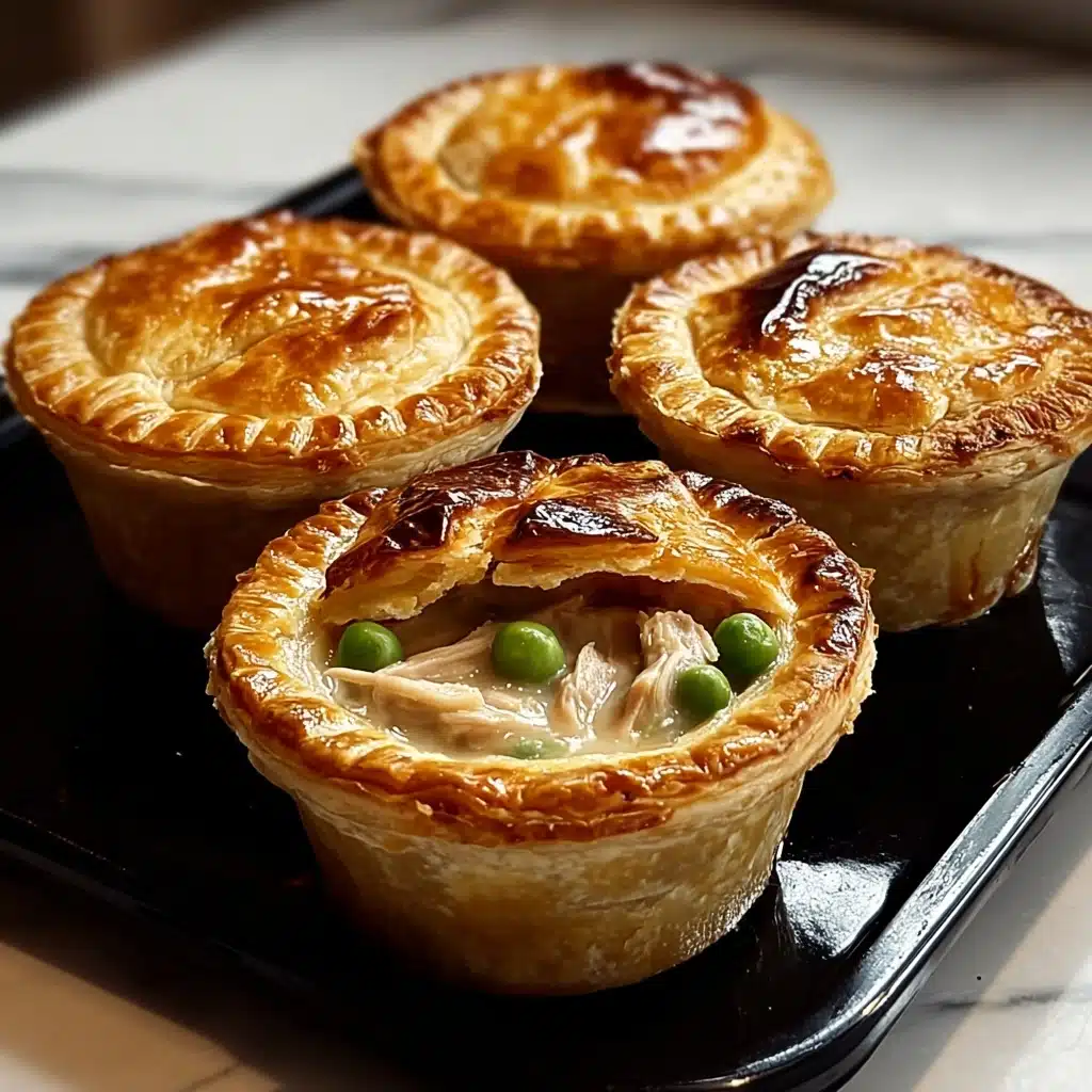 Mini Chicken Pot Pies Recipe - Recipe Image