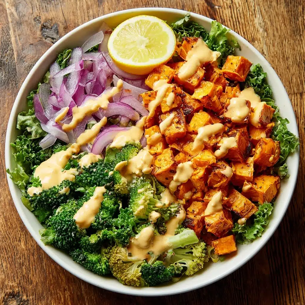 Thai Peanut Sweet Potato Buddha Bowl Recipe