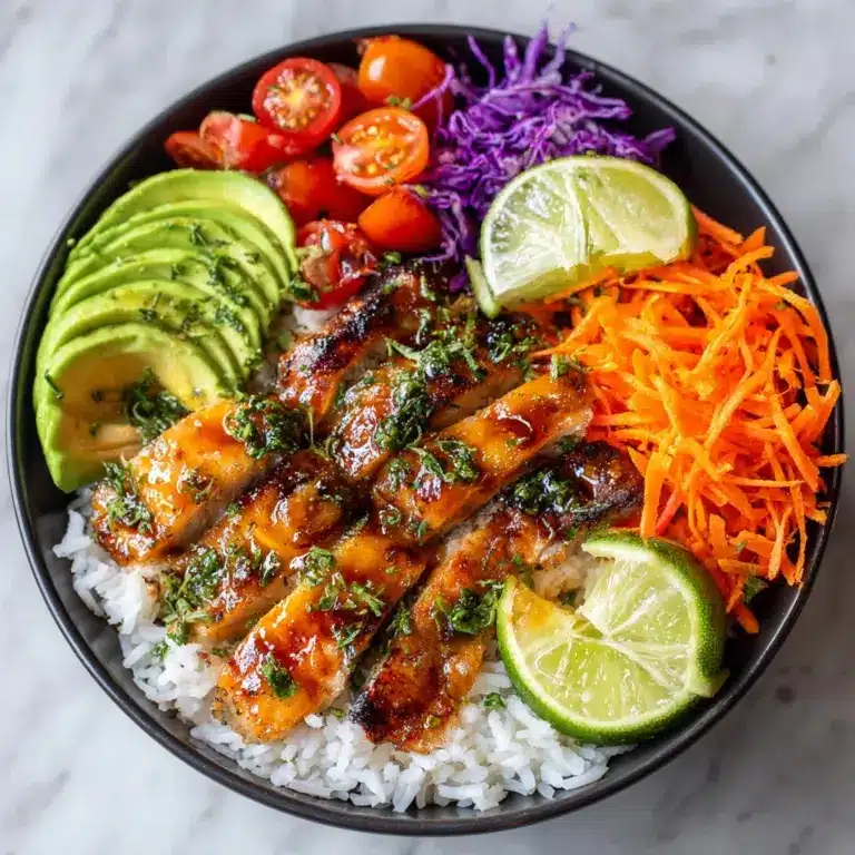 Spicy Maple Chicken and Coconut Rice Recipe