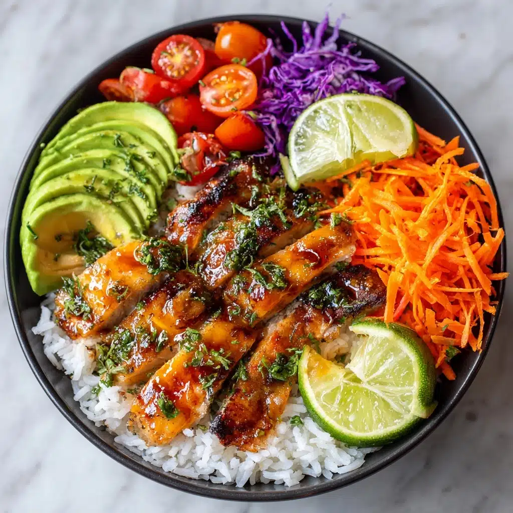 Spicy Maple Chicken and Coconut Rice Recipe