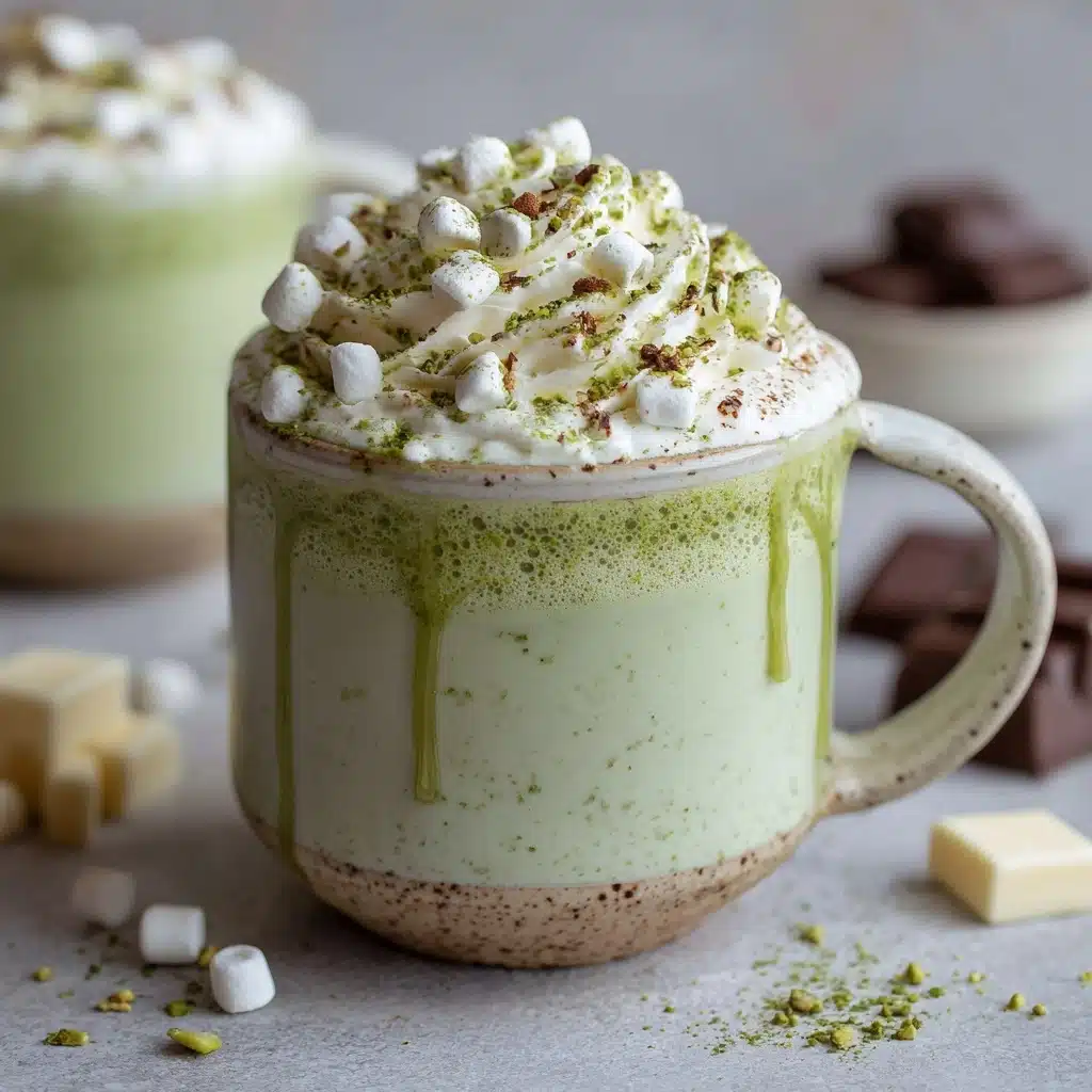 Matcha White Hot Chocolate Recipe