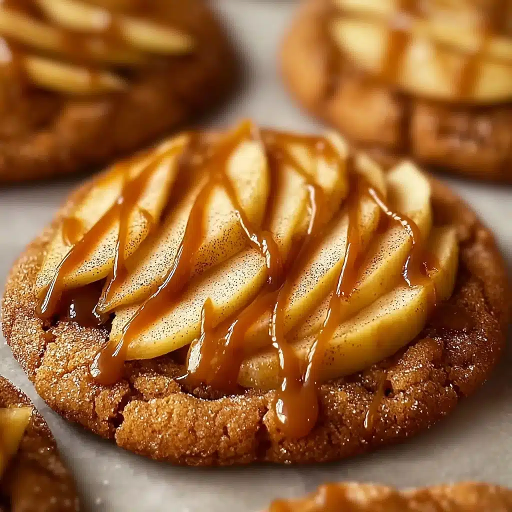 Delicious Caramel Apple Cinnamon Cookies Recipe - Recipe Image