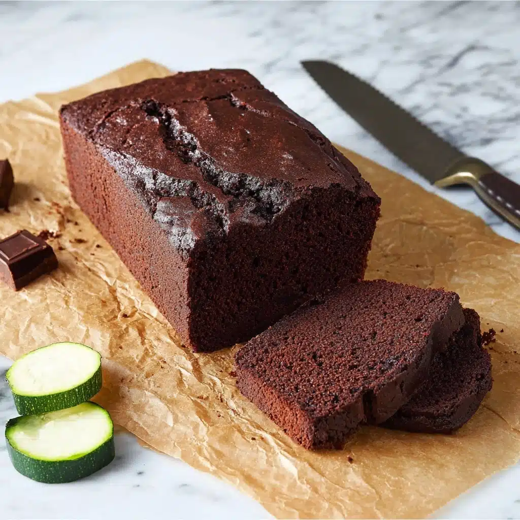 Vegan Chocolate Zucchini Bread Recipe - Recipe Image