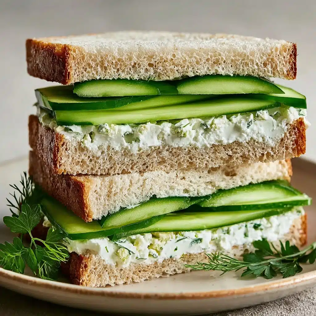 Cucumber Sandwiches Recipe - Recipe Image