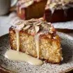 Brown Butter Almond Croissant Banana Cake Recipe