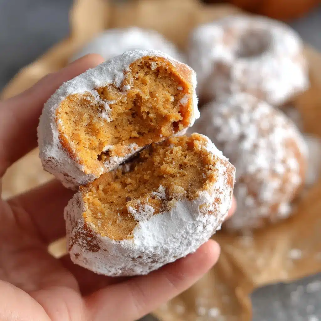 No Bake Vegan Pumpkin Spice Protein Donuts Recipe - Recipe Image