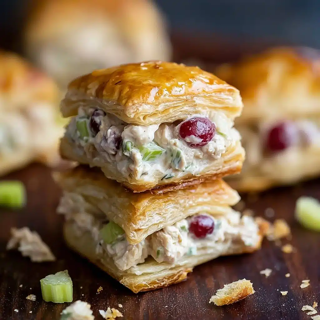 Healthy Chicken Salad Puffs Recipe - Recipe Image