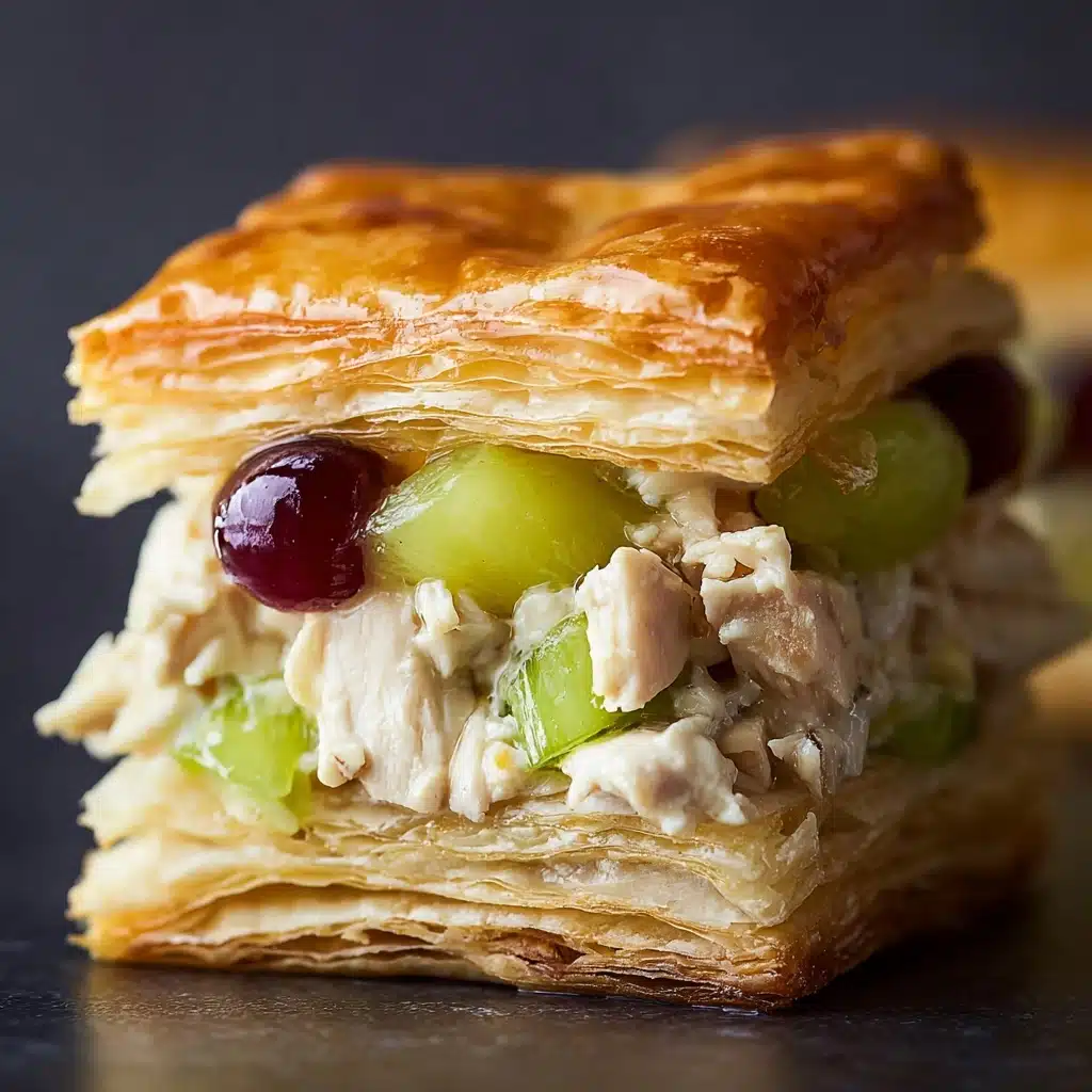 Healthy Chicken Salad Puffs Recipe - Recipe Image