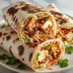 Sweet Chili Halloumi Wraps Recipe