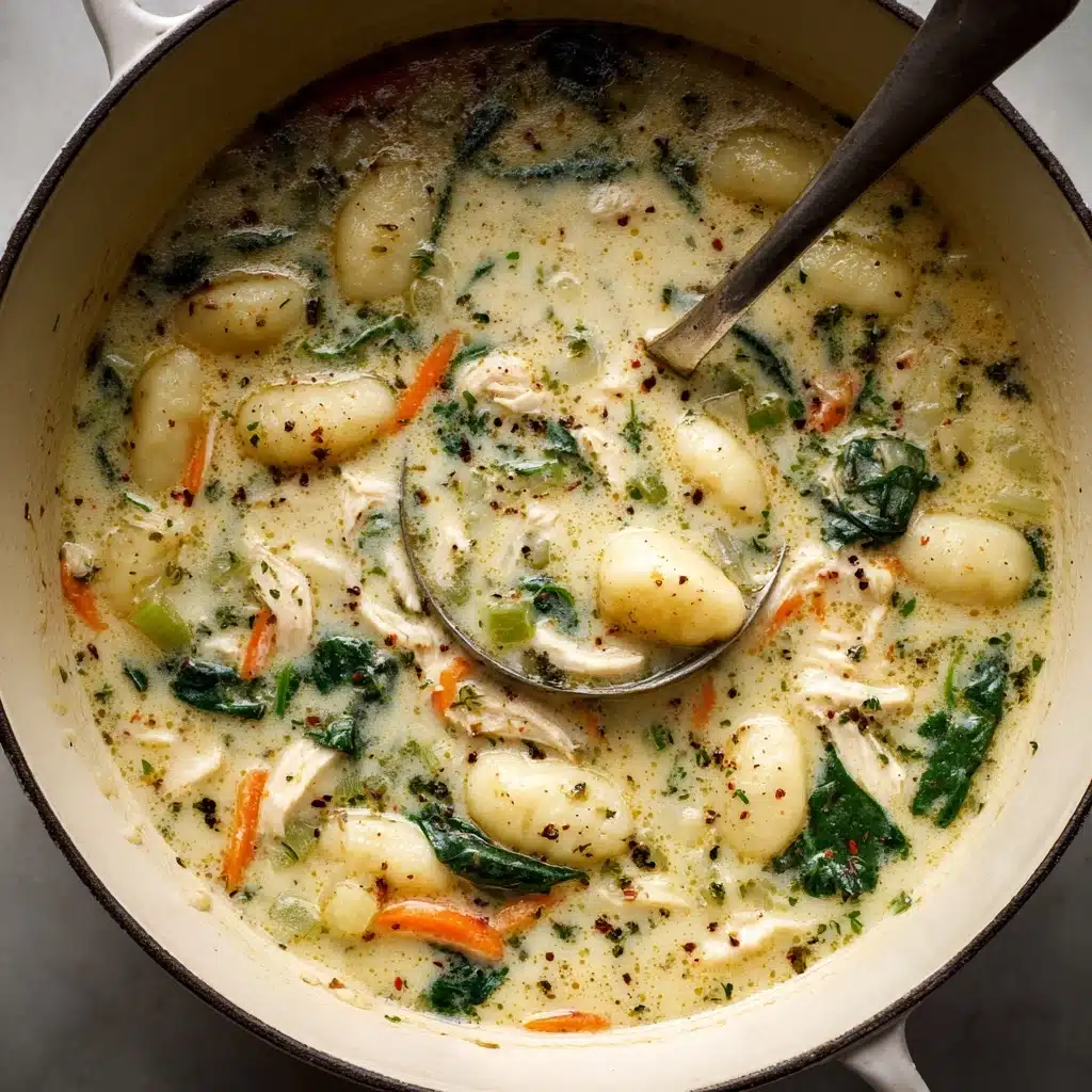 Olive Garden Chicken Gnocchi Soup Recipe - Recipe Image