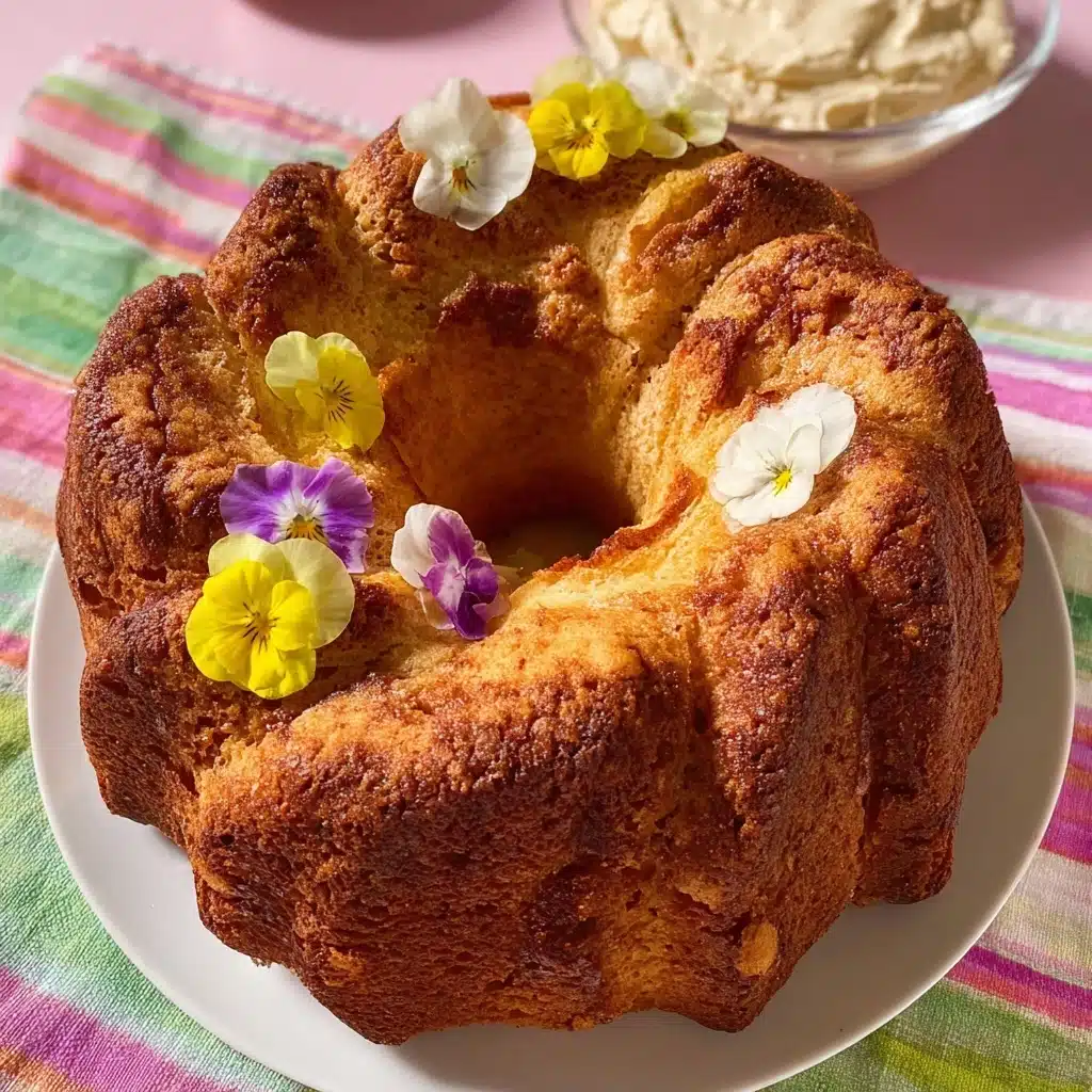 Old Fashioned Melt In Your Mouth Sour Cream Pound Cake Recipe - Recipe Image