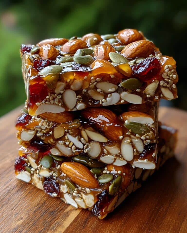 Winter Nut and Cranberry Brittle Recipe