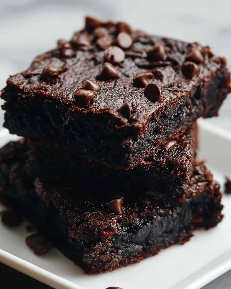 Low-Calorie Protein Brownies with Greek Yogurt Recipe