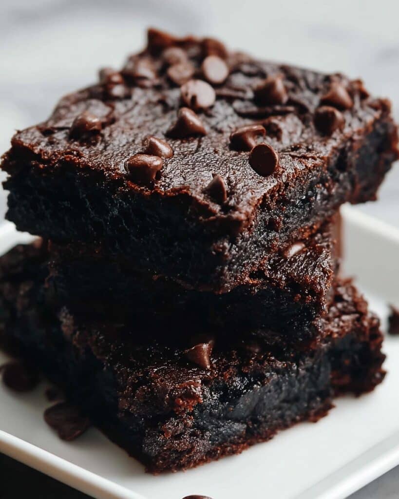 Low-Calorie Protein Brownies with Greek Yogurt Recipe