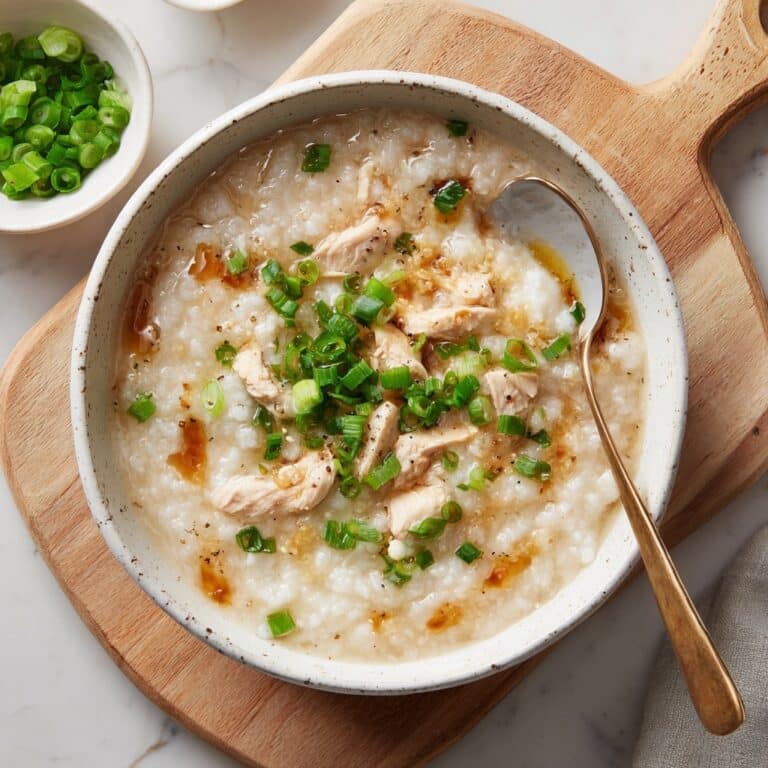 Creamy Chicken Congee (Instant Pot and Stovetop Options) Recipe