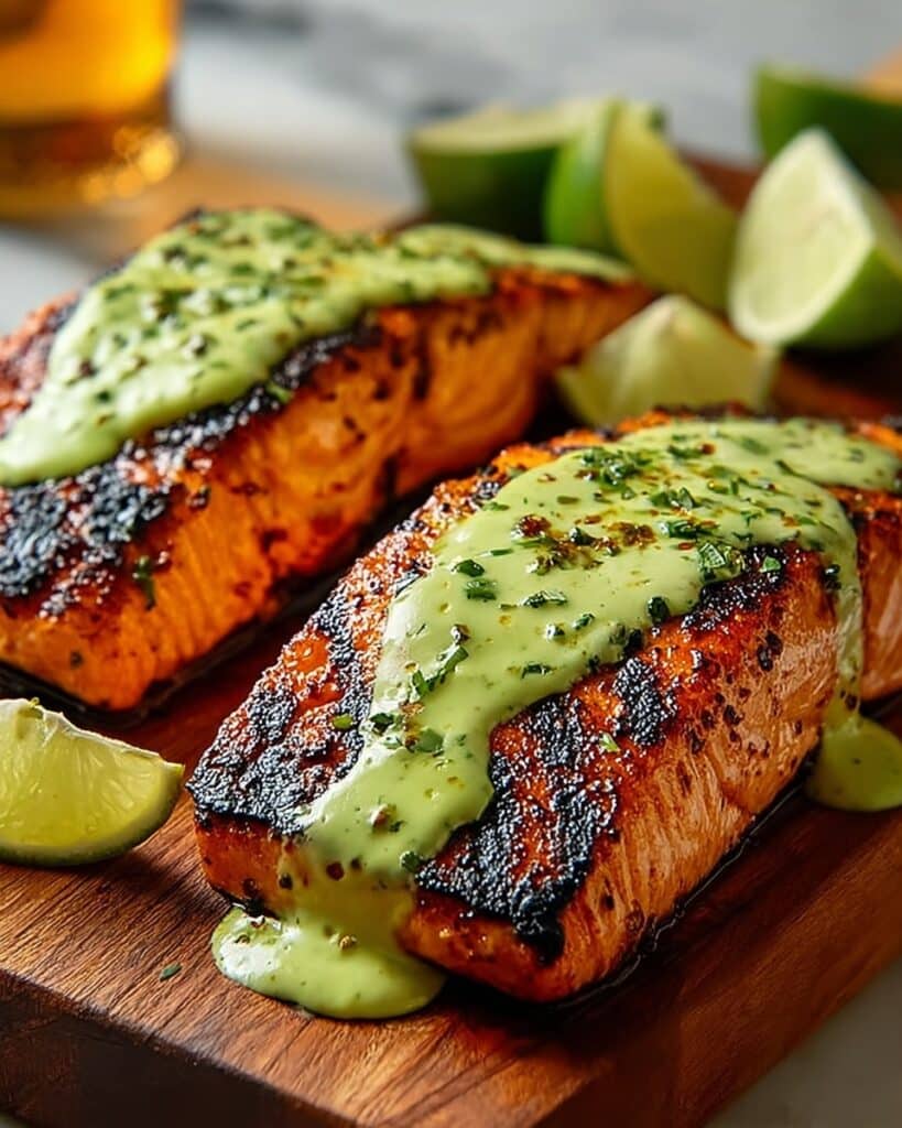 Baked Cajun Salmon with Avocado Recipe