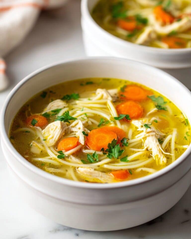 Homemade Chicken Noodle Soup Recipe