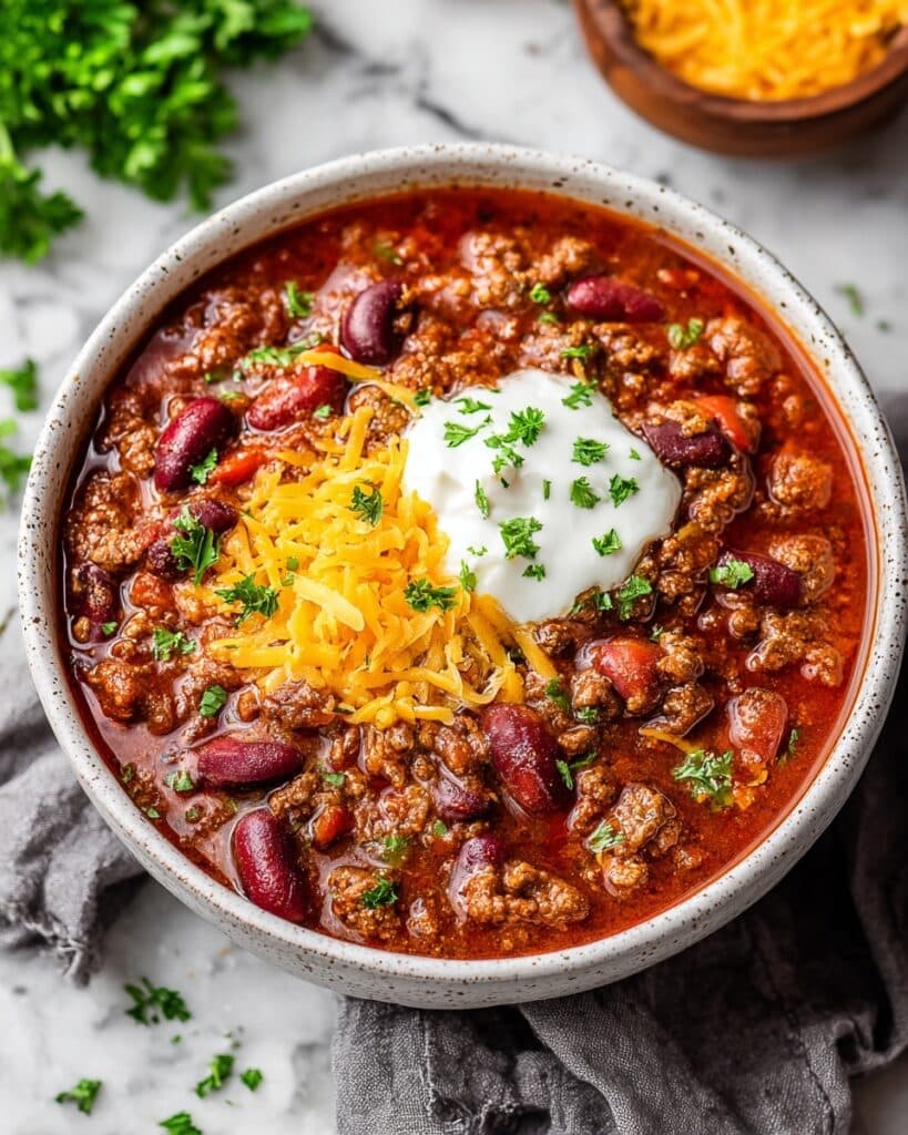 Best Ground Beef Stovetop Chili Recipe