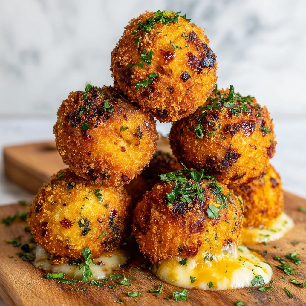 Crispy Potato & Cheese Bombs with Garlic Butter: The Ultimate Comfort Bite Recipe