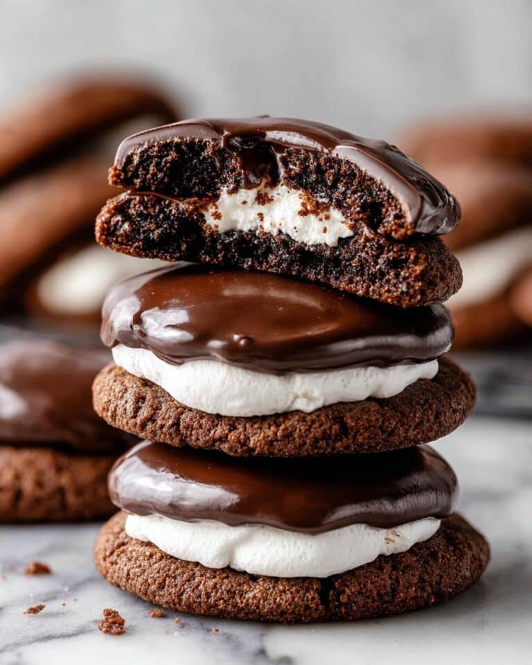 Marshmallow-Surprise Hot Cocoa Cookies Recipe