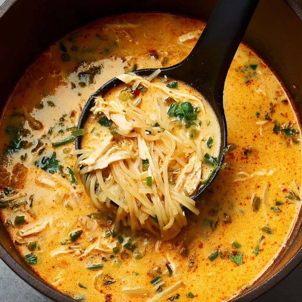 Easy Thai Chicken Curry Soup Recipe - Recipe Image