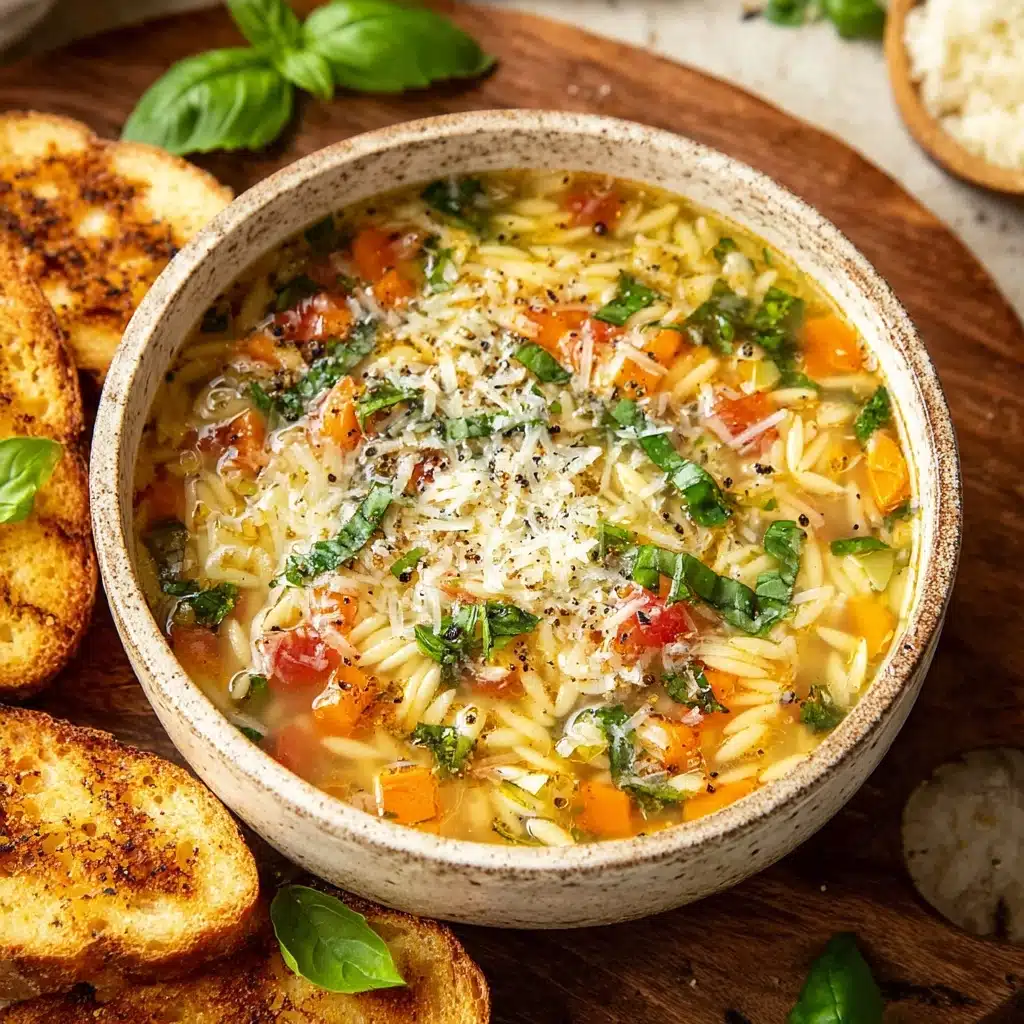 Mediterranean Orzo Soup Recipe - Recipe Image