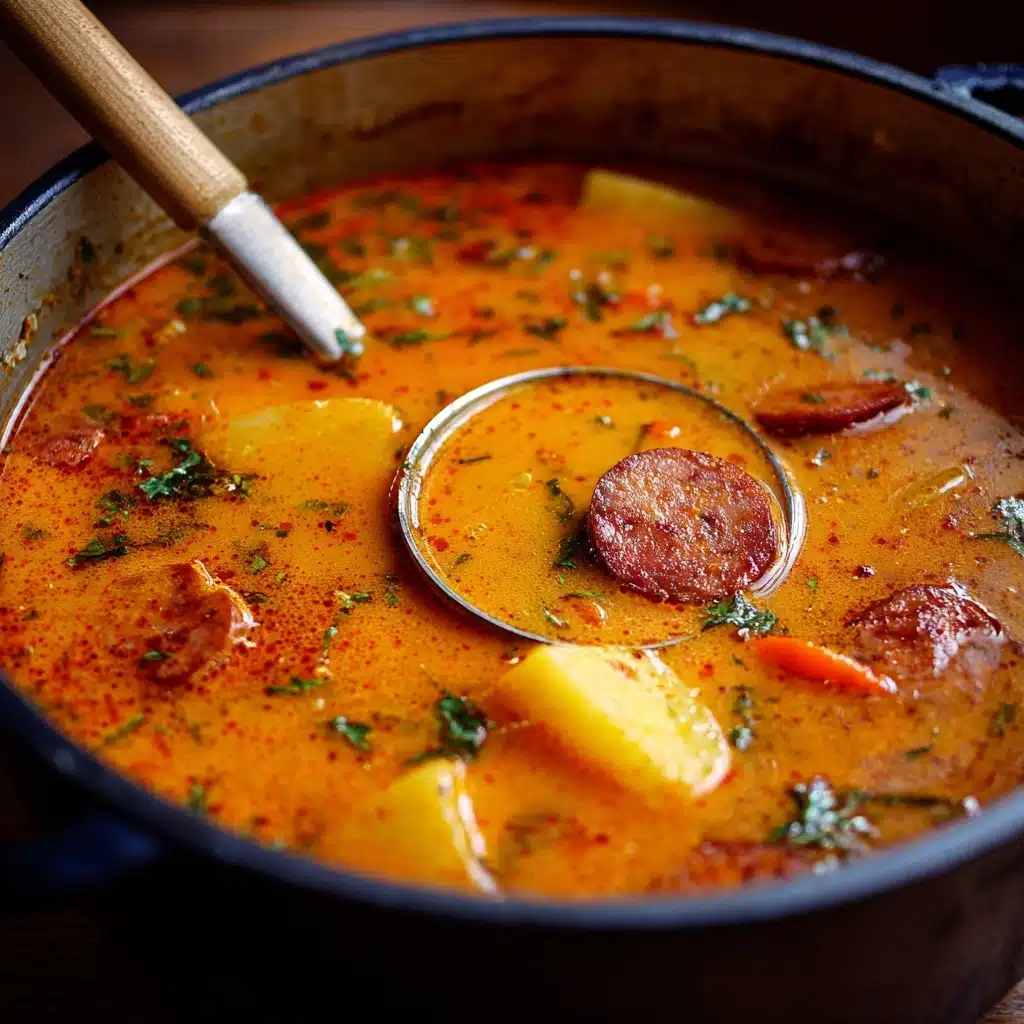 Spanish Potato Soup with Chorizo Recipe - Recipe Image