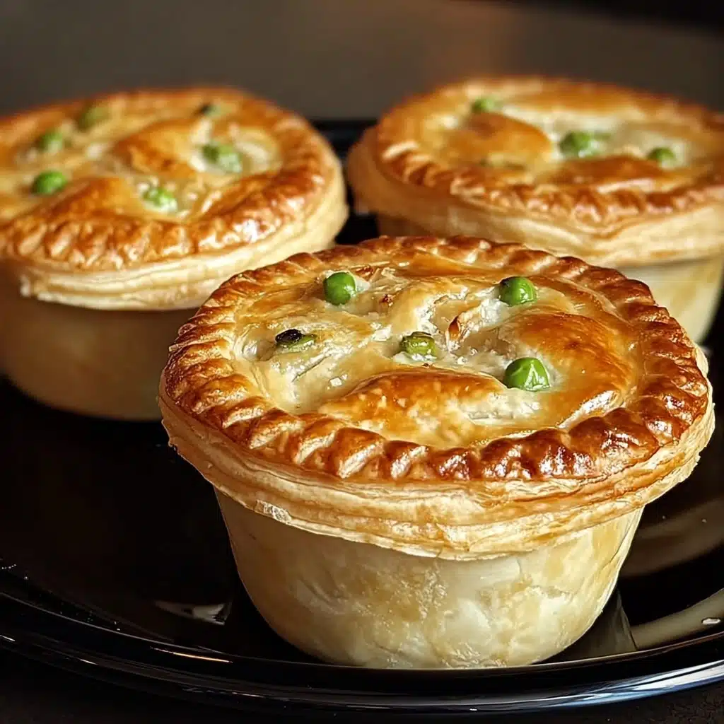 Mini Chicken Pot Pies Recipe - Recipe Image