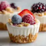 Frozen Yogurt Granola Cups Recipe