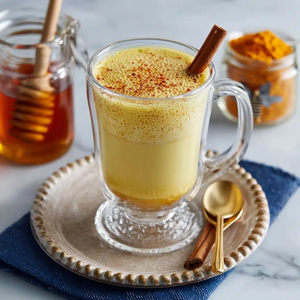 Warm Turmeric Cinnamon Milk Recipe - Recipe Image