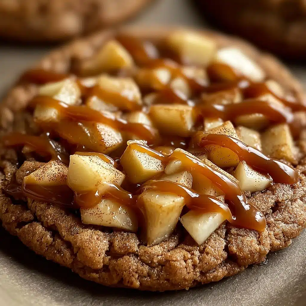 Delicious Caramel Apple Cinnamon Cookies Recipe