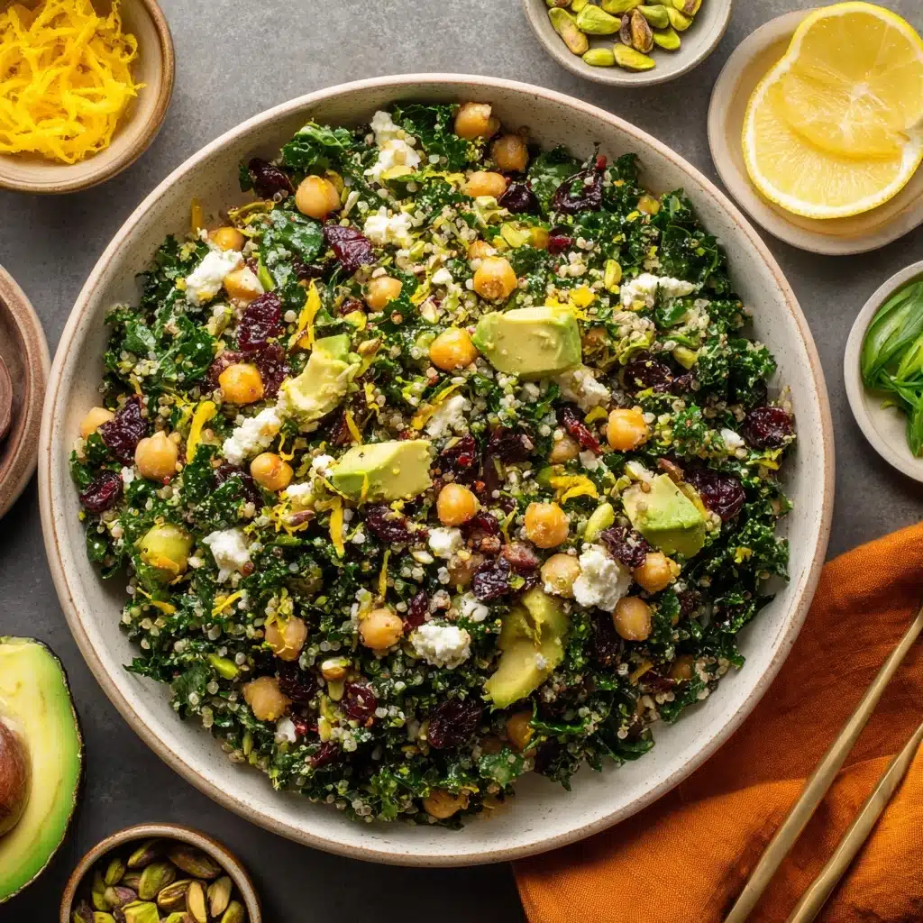 Moroccan-Inspired Avocado Quinoa Salad Recipe - Recipe Image
